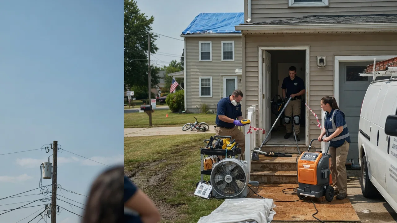 Water Damage Repair in Charmco, WV near me